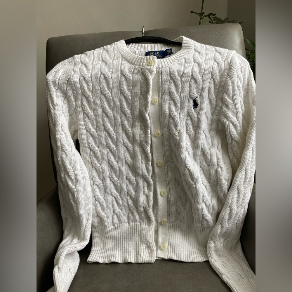White Ralph Lauren sweater